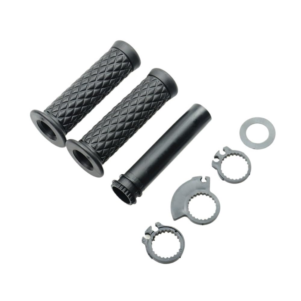 Poignées De Guidon De Moto pour Cafe Racer Bobber Clubman 7/8 Pouces Poignées De Guidon Accessoires De Moto guidons Main Grip