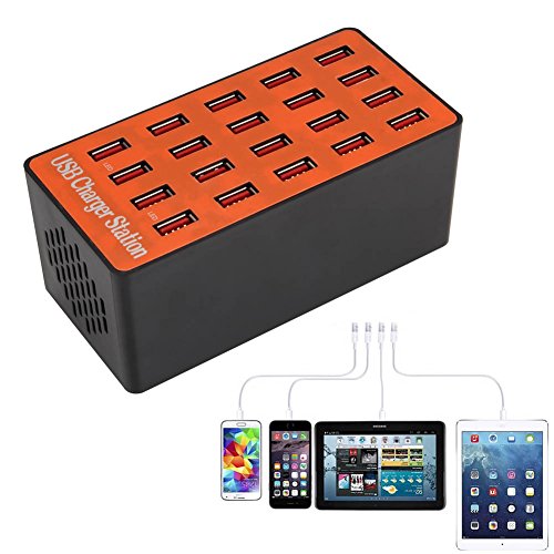 Usb Charger Station 90W Multi 20 Ports USB Hub Smart USB Charger High Power Fast Charging Station Fast Multi Charger Organizer Heavy Duty Dividers for Tablets Smartphones Electronics for Home Office Usb Charger Station 90W Multi 20 Ports USB Hub Smart USB Charger High Power Fast Charging Station Fast Multi Charger Organizer Heavy Duty Dividers for Tablets Smartphones Electronics for Home Office