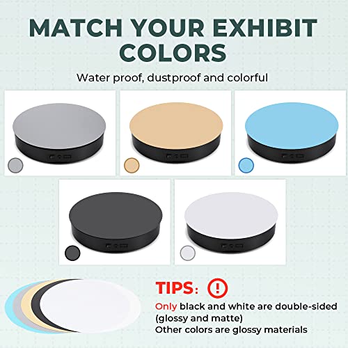 Flyrivergo Photography Turntable 13.7inch/110lb,