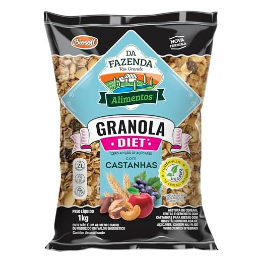 BIOSOFT Granola Com Castanhas Diet 1Kg
