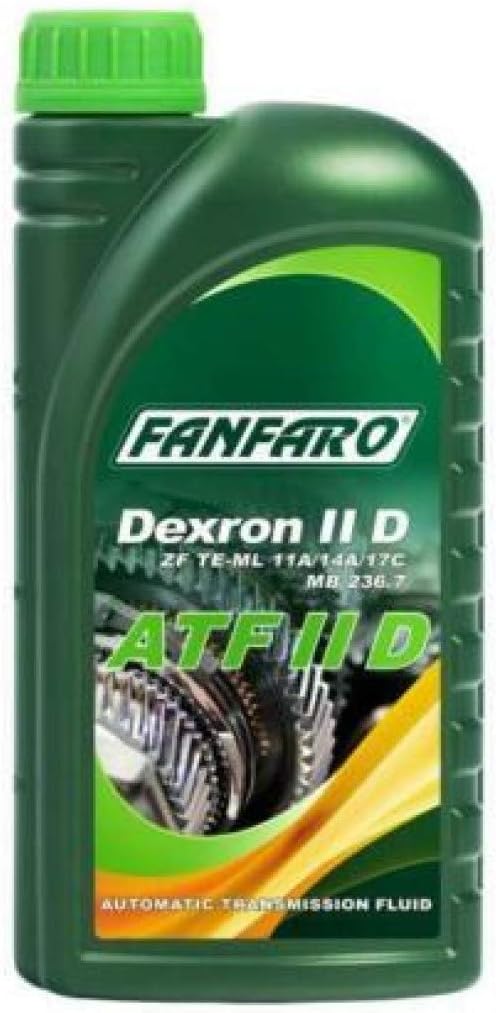 FANFARO ATF II D Automatic Transmission Fluid GM Dexron II 2 236.5 236.7, 1 Litre