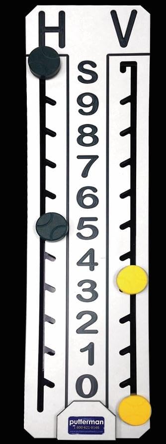 Putterman Replacement Slides for Tennis and Pickleball Slide Scoreboards