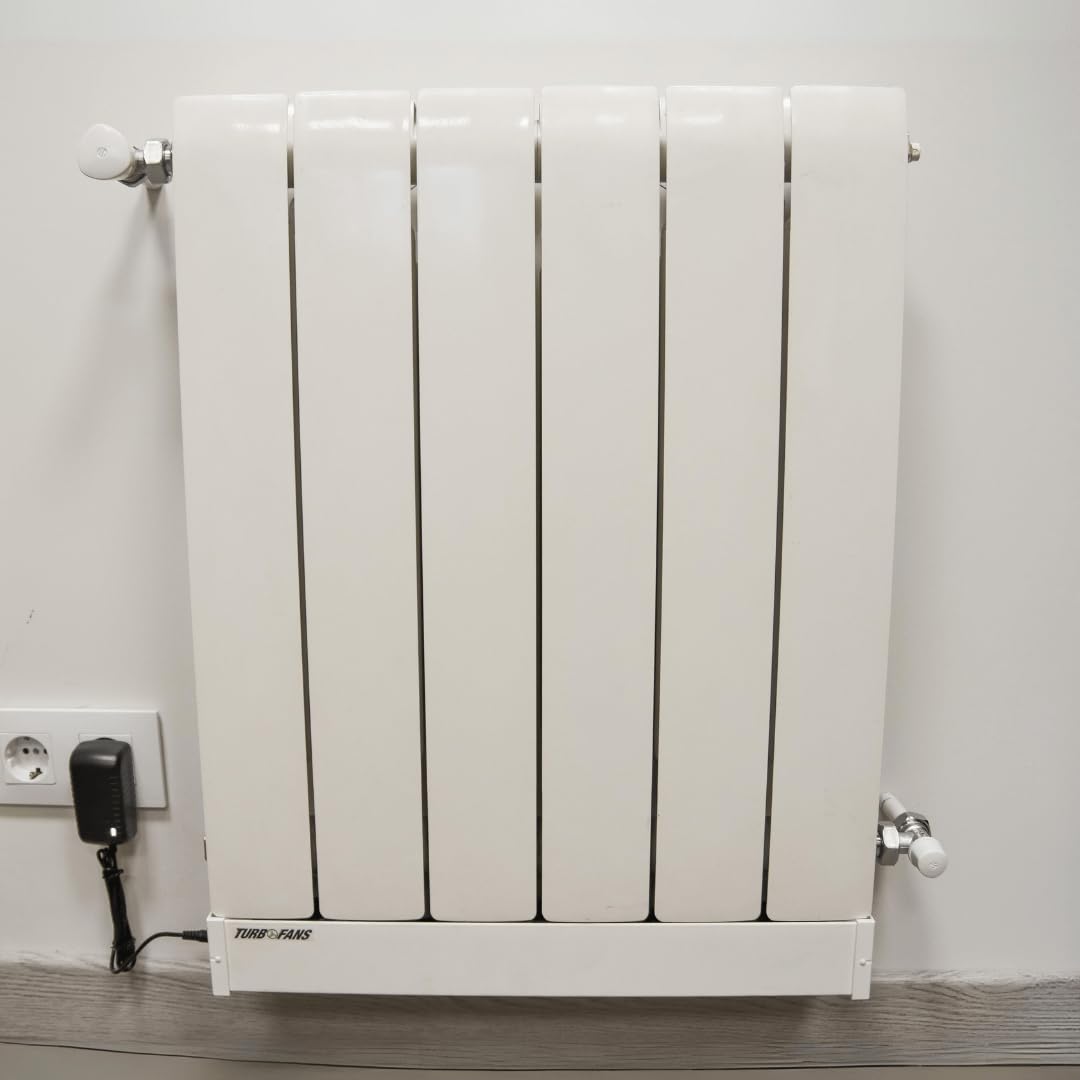 Ventilador para Radiadores y Aerotermia - Modelo Home V2 (Aluminio,12E)