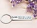 Trucker Husband Keychain, Drive Safe I Need You Here With Me Hand Stamped Drive Safe Gift Gift for Dad.