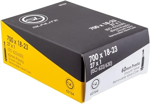 Miniatura 3 de SunlitePresta - Válvula de tubos estándar, color negro