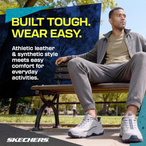 Image of Skechers Men's Afterburn E'lite Grill Corporal Hands Free Slip-in
