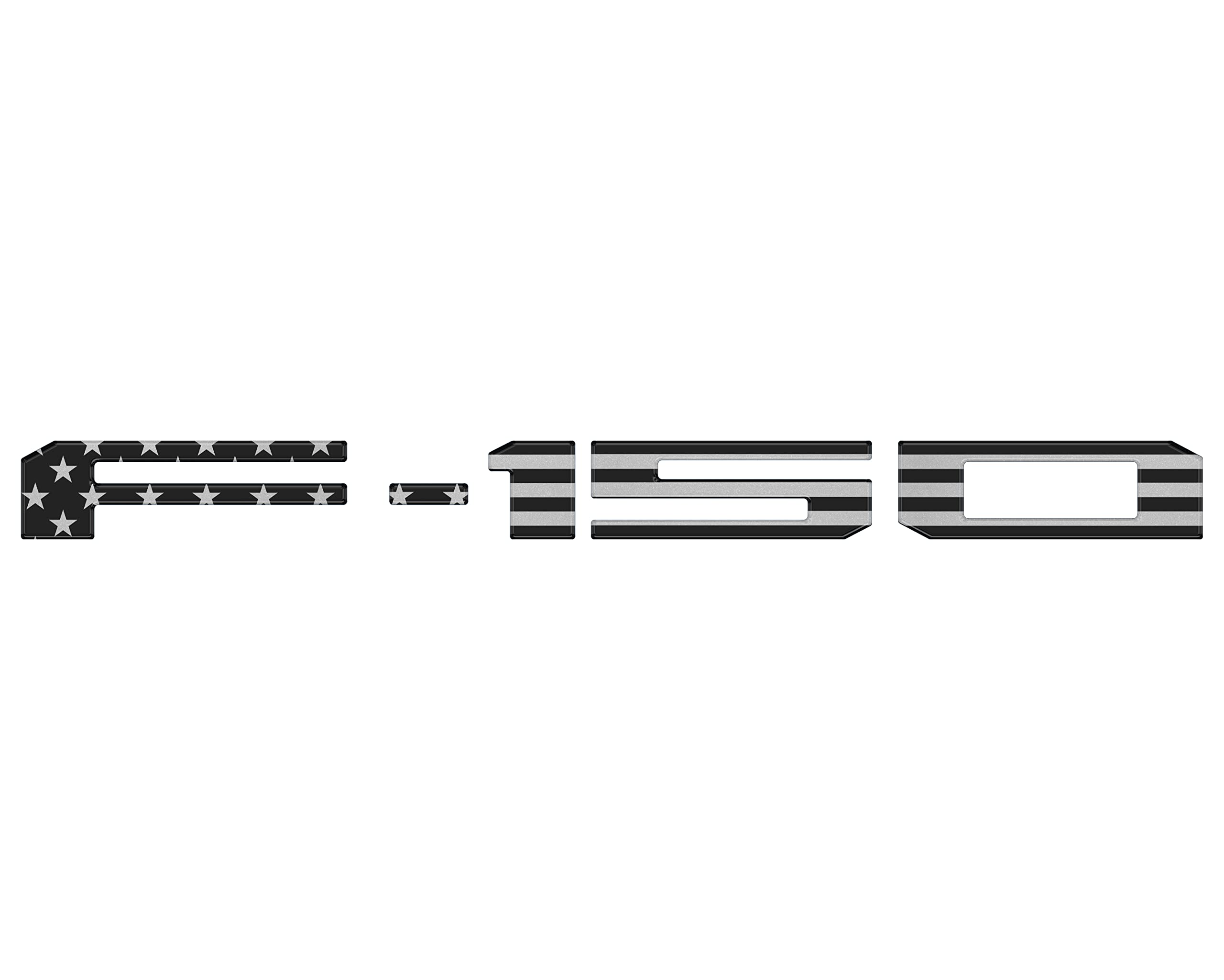 Tailgate Letter Inserts - Compatible with 2018-2020 F-150