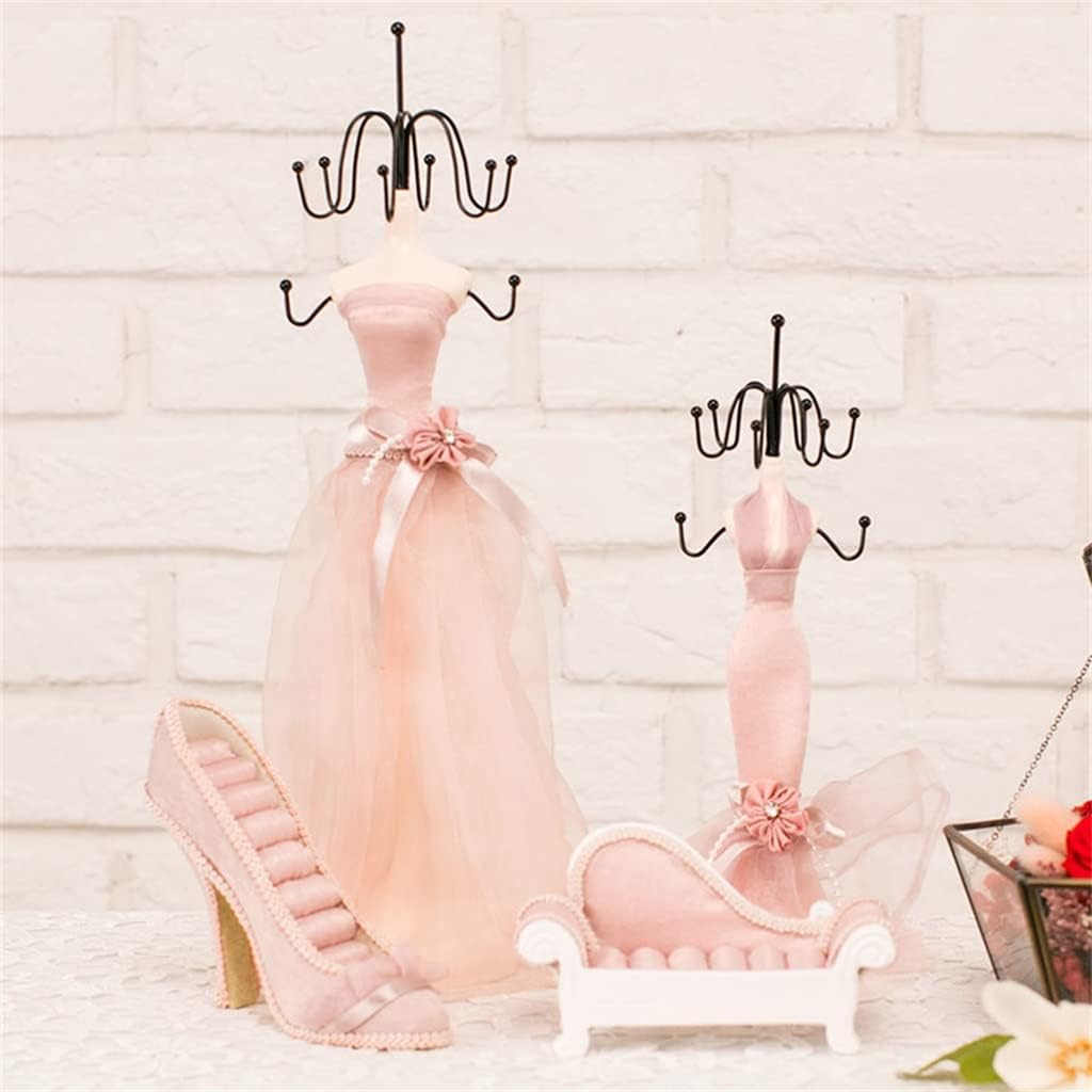 Jewelry Rack Home Decoration Princess Jewelry Storage Rack Jewelry Display Rack Hanging Necklace Earring Rack