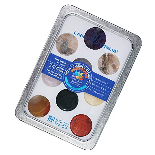 Preisvergleich Produktbild Groes Chakra-Set (9 Steine) inklusive Anleitungsheft