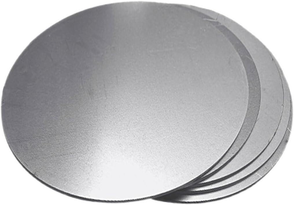 Chapas redondas de metal, Placa redonda de acero inoxidable 304, diámetro 50 mm-300 mm, espesor 0,5 mm-5 mm(Thickness 2.5mm,Dia 250mm)