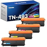 TN-493 互換トナー 4色セット Brother ブラザー用 （BK/C/M/Y) 大容量 トナーカートリッジ ブラザー(Brother)対応 互換トナー TN-493bk 対応機種：HL-L8360CDW HL-L9310CDN MFC-L8610CDW MFC-L9570CDW 大容量 個別包装 残量表示