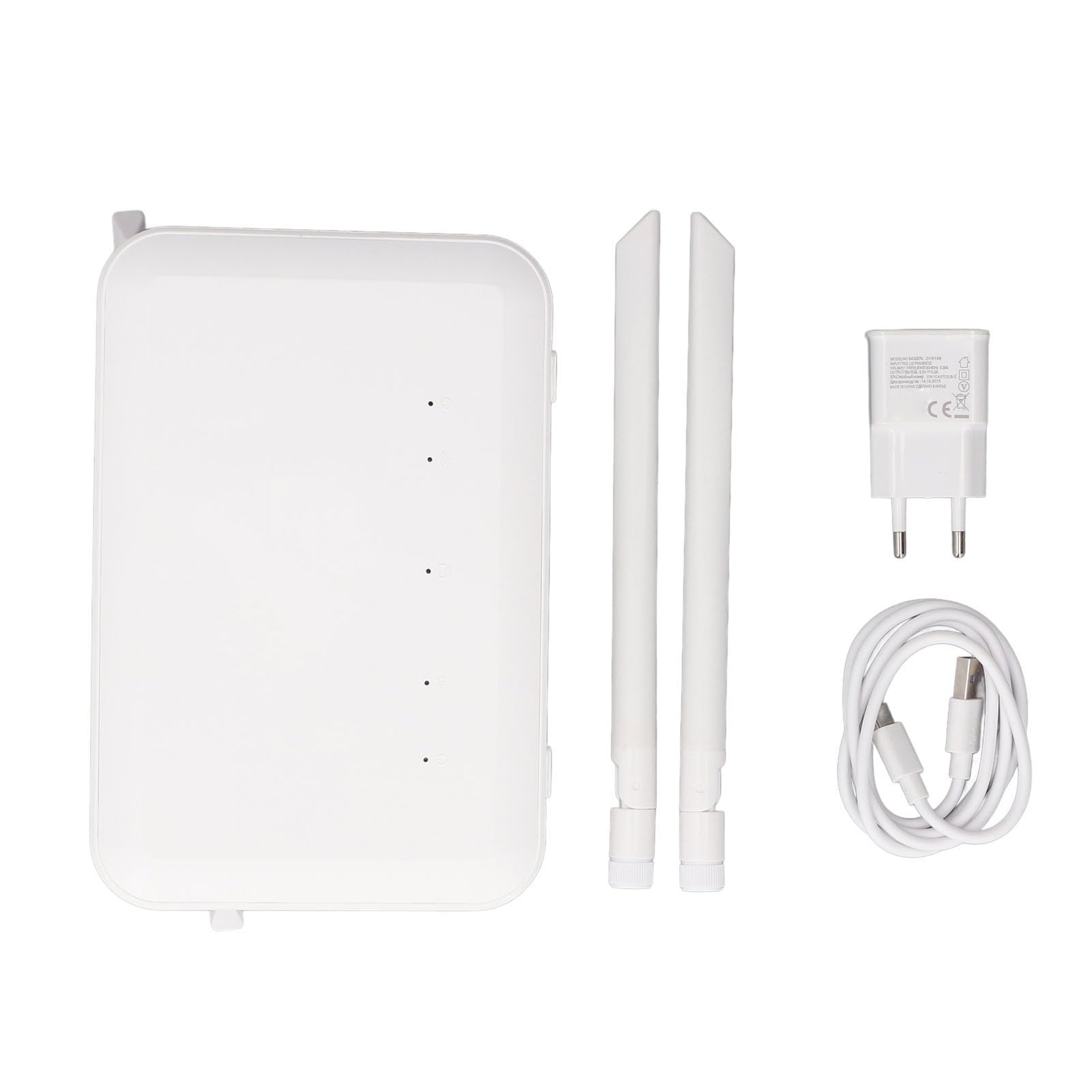 Router 4G con Slot per Scheda SIM, Porta LAN 4 Antenne, Router Portatile 300Mbps per Casa, Ufficio, Giardino, Fino a 32 Utenti, per Asia, Sud-est Asiatico, Africa, Medio (Spina