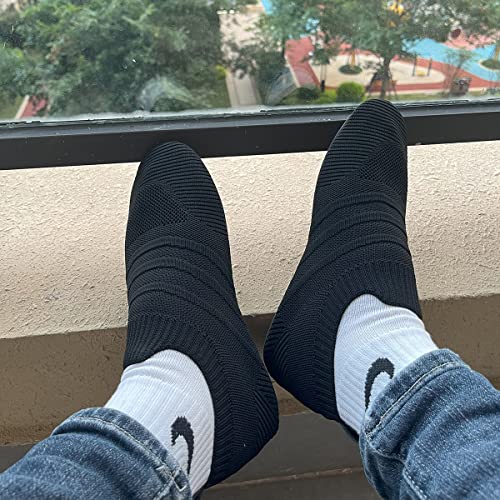 Image of SLEVEL Lightweight Non Slip Travel Indoor Grip House Slipper Socks Unisex Adult Around The House Floor Home Shoes for Women Men