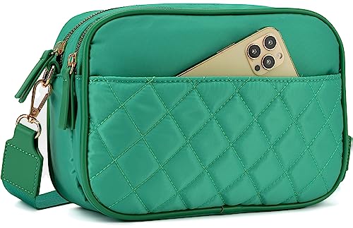 lola mae Crossbody Bags for Women Quilted Nylon Travel Shoulder Purse2