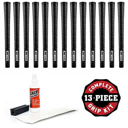Pure Grips P2 Grip Kit With Tape, Solvent And Vise Clamp (13-Piece), Black #TOP18