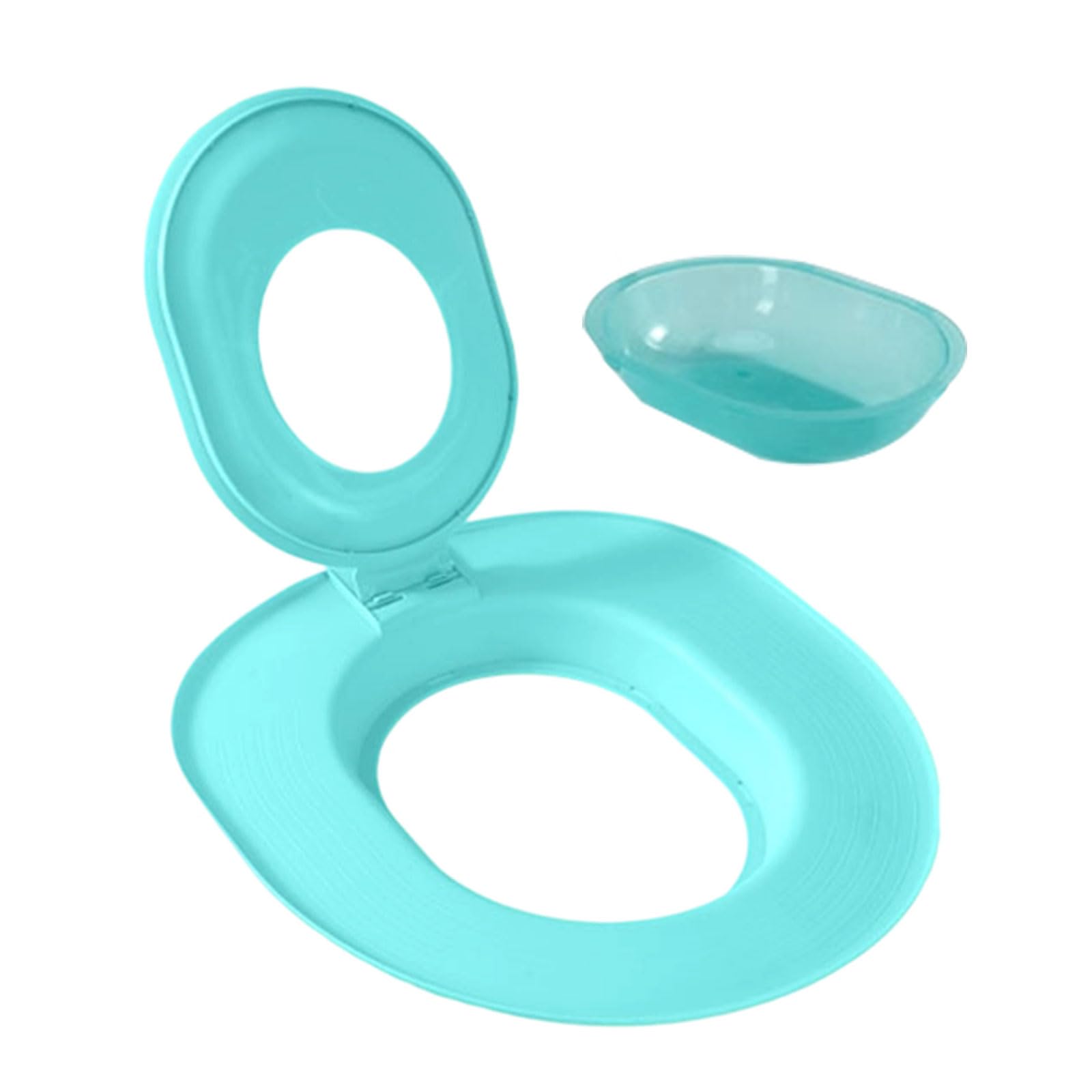 NEWFT Reusables Cats Toilet Training Steps-by-Steps Litter Systems with Nonslip Base & Tool Potty Trainer for Cats