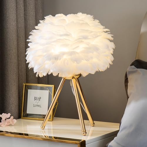 Miglior regalo: la lampada da tavolo moderna crea un'atmosfera calda e romantica e può essere utilizzata come illuminazione e decorazione per ambienti domestici come camere da letto, soggiorni e sale studio. È un regalo speciale per parenti, genitori, figli, clienti e colleghi.
