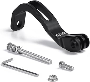 Out-Front Bicycle Light Mount Bracket for Road Bikes | Folding Bikes Compatible, Road Cycling Part, Fork Mount, Bike Lights Holder