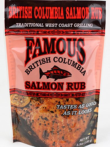 Famous British Columbia Salmon Rub (4 Pack) #TOP1