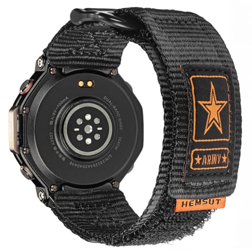 FIILIIX Watch�o���h Amazift T-Rex 3�i�C�����X�g���b�v�Ή� ���X�g�o���h �����p�u���X���b�g Trex 3 Outdoor Smartwatch�p (Amazift T-Rex 3 Pro�ɂ͔�Ή�)