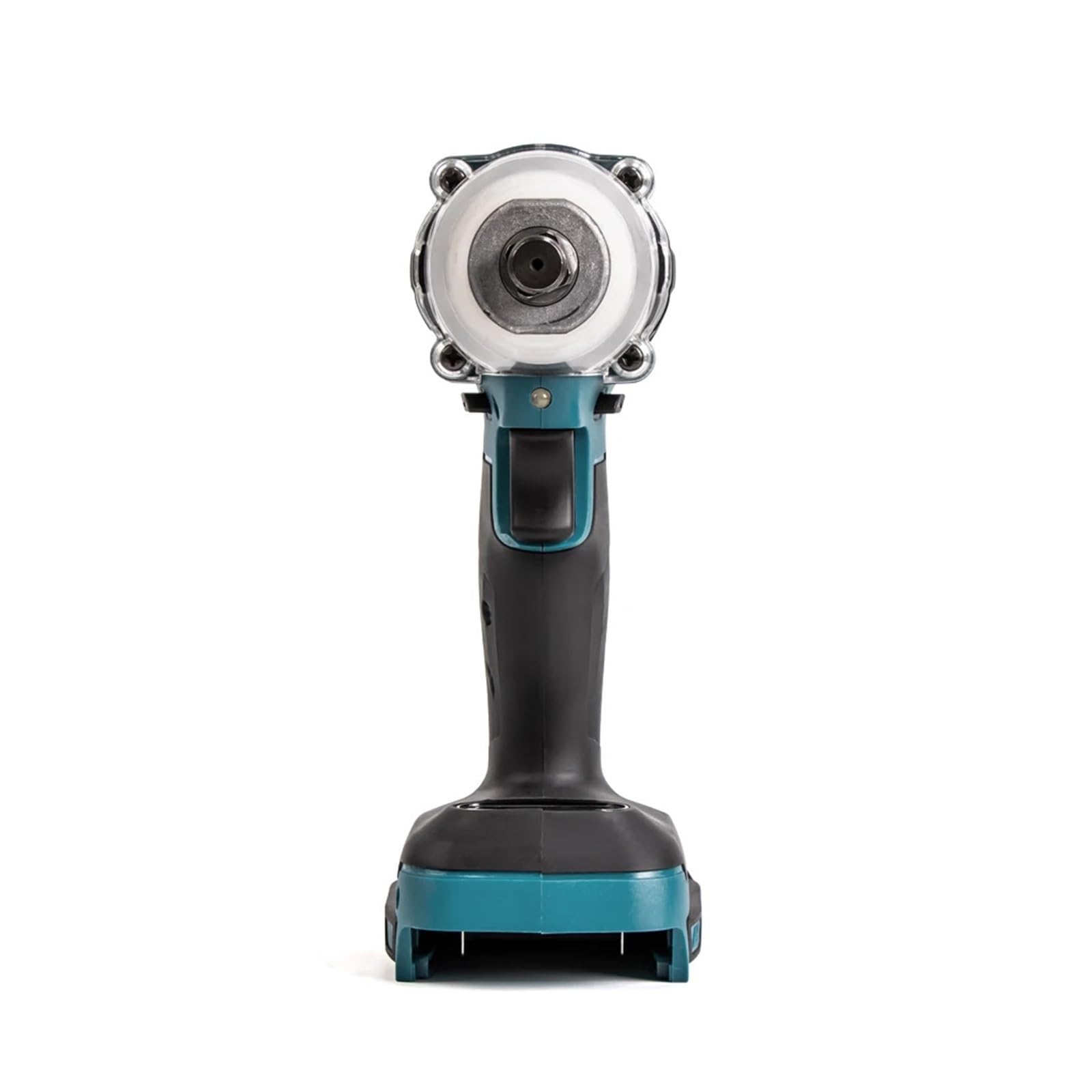 Llave de Impacto Llave De Impacto Eléctrica De 18V, Llave De Vaso Recargable De 1/2, Inalámbrica, Sin Batería, Impacto De Alta Potencia En Reparación De Automóviles(B)