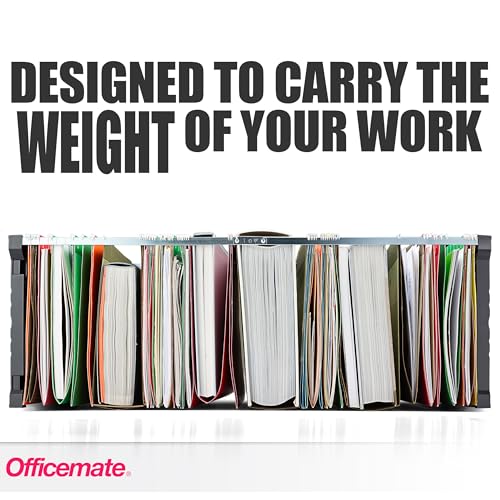 Officemate Plastic Hanging File Folder Frame, 18 Inch, Letter and Legal Size. 1 Set (91961), Assorted Colors image 8