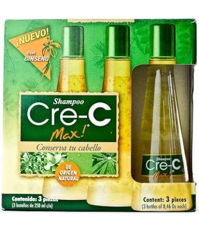 Shampoo Cre-C Max! Ahora Con Gingseng - Cre-C Max! Now With Gingseng