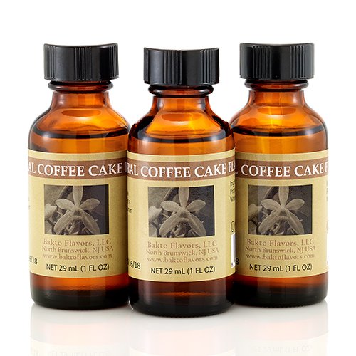 NATURAL COFFEE CAKE FLAVOR (1 FL OZ) PACK OF 3