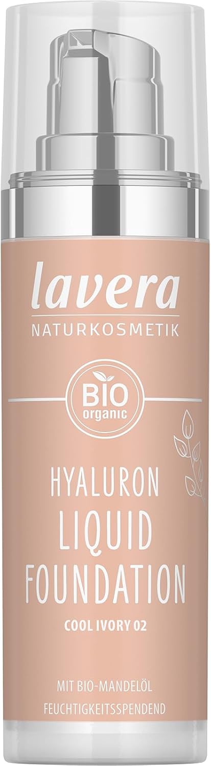 Lavera – Hyaluron liquid foundation cool ivory 02 bio – 30ml