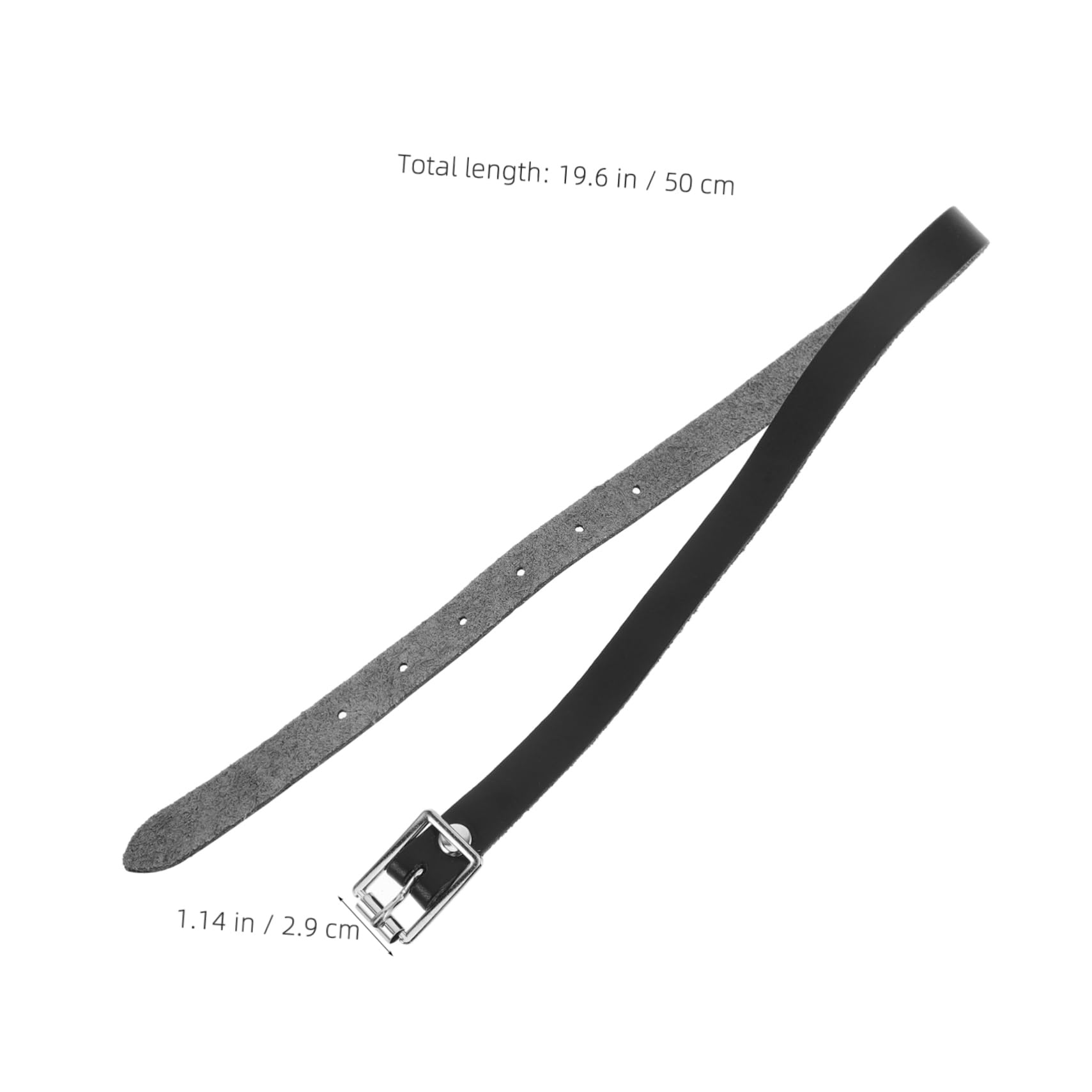 BCOATH Decorative Spurs for Boots PU Coated Straps with Stainless Steel for Western Cowboy Boots and Horse Riding Durable and Lightweight Secure Attachment for Enhanced Efficiency