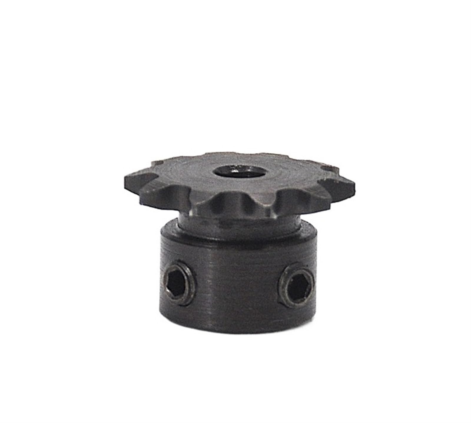 Bevel Gear Pinion Hardware Mechanical 1pcs 04C Chain Gear Steel 10T Teeth Industrial Sprocket Wheel with Top Wire Bore 5/6/8/10mm(10mm)