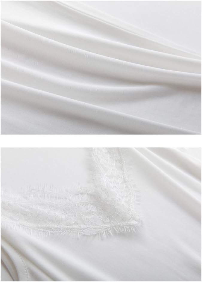 Silk Women's Camisole Deep V-Neck Tank Tops Lace Cami Tops for Women Undershirts