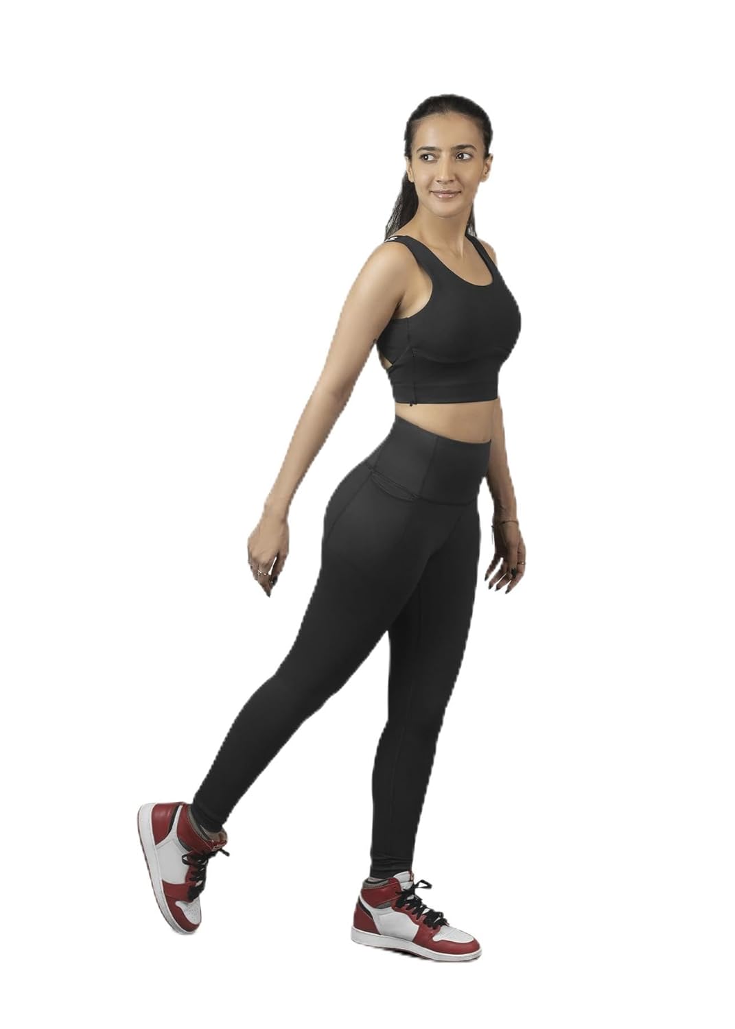 STRCH Nylon Cross Back Sports Bra for Women – Medium Support, Removable Padded Bra for Gym, Yoga, Running, Super Stretch, Sweat Absorbent, Lightweight, Breathable, Elastic Bottom Band for Grip STRCH Nylon Cross Back Sports Bra for Women – Medium Support, Removable Padded Bra for Gym, Yoga, Running, Super Stretch, Sweat Absorbent, Lightweight, Breathable, Elastic Bottom Band for Grip