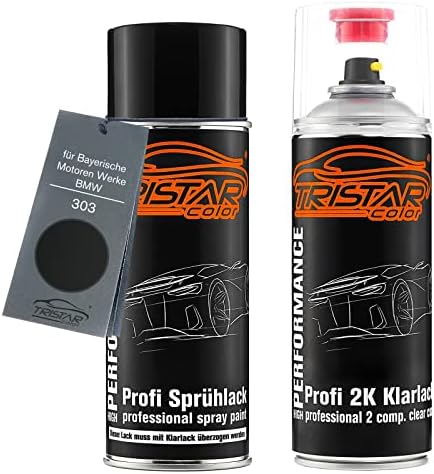 Original BMW Lackspray-Set Zweischicht Cosmosschwarz met. - 303 