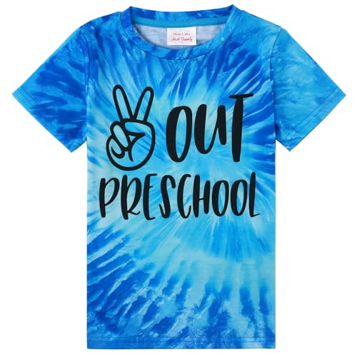 Preschool Graduation Shirt for Kids Pre-K Grad Gifts for Girls Boys T-Shirt Top