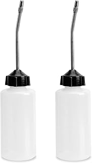 RUIAN Sewing Machine Oiler 120ml Oil Squeeze Bottles with Long Angled Spout Needle Oiler Use for Embroidery Machine, Bicycles, Power Tools Accessories, 2 Pcs