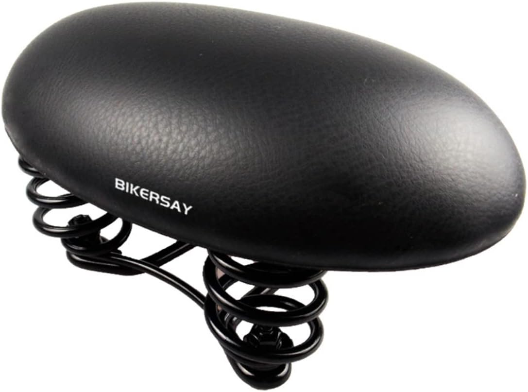 Noseless Saddle Seat Shock Absorbent Bike Seat Cushion for Men High Elastic Cycling Pad for Adults