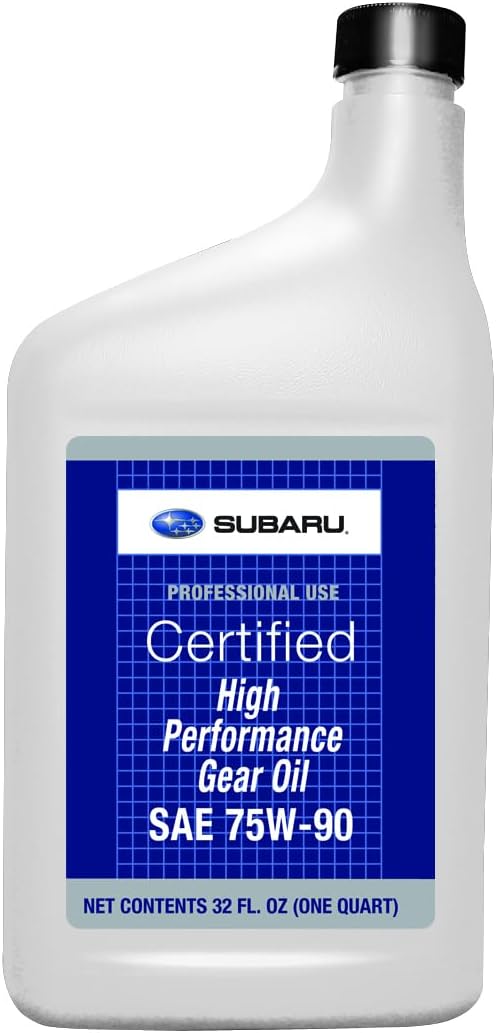 Subaru 75W-90 High Performance Gear and Transmission Fluid 1 Quart - SOA427V1700 - Genuine OEM