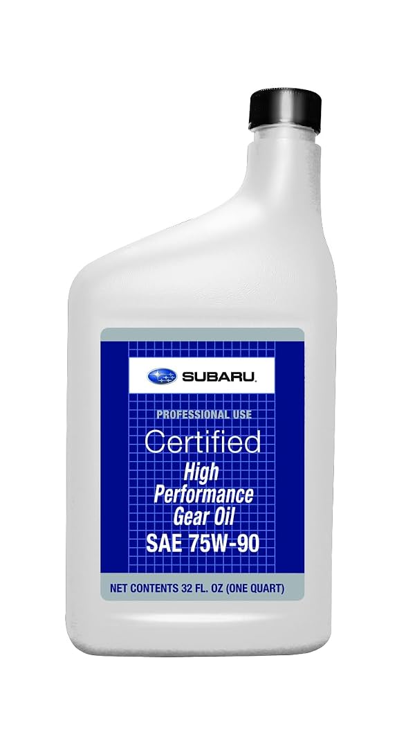 Subaru 75W-90 High Performance Gear and Transmission Fluid 1 Quart - SOA427V1700 - Genuine OEM by Subaru - Used condition - US$16.84