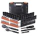 Drive socket set,85Pcs Socket Set Upgraded Accessories with 40pcs screwdriver set -SWS3A