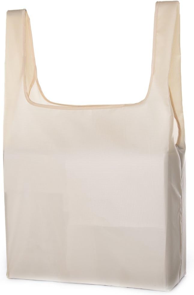 Mato & Hash Reusable Shopping Bags | Large Fold Up Shopping Bag, Heavy Duty Shopper Tote
