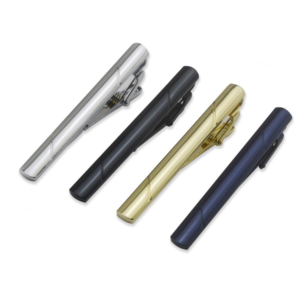 Herren Krawattenklammer Edelstahl Business Kragenclip