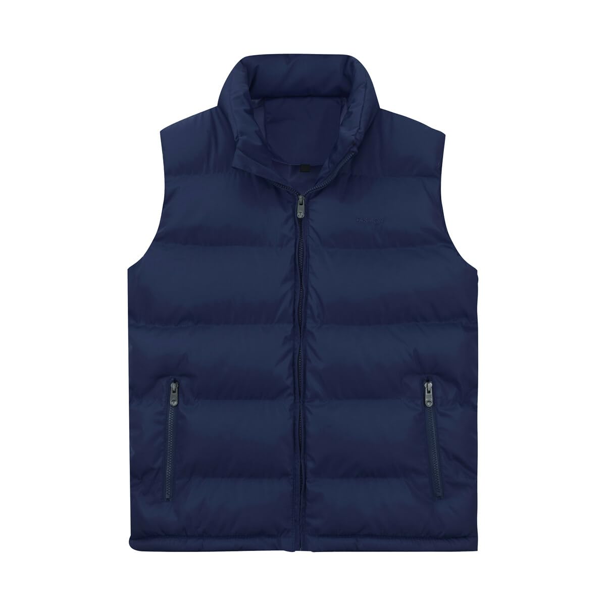 Allthemen Gilet da Uomo Invernale Tinta Unita senza Maniche Caldo Spesso Vest con Cerniera e Tasche Casual