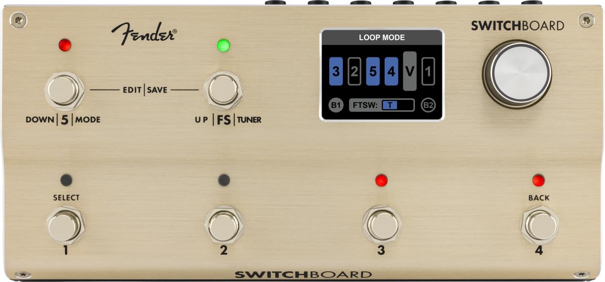 【特価】Fender Switchboard™︎ Operator Amazon.com: Switchboard Effects Operator : Musical Instruments