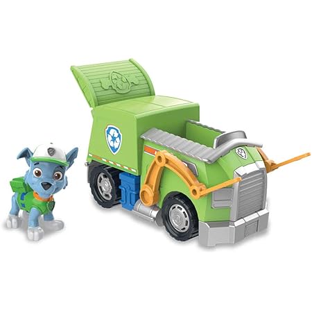 Amazon パウ パトロール サウンドビークル フィギュア付き ラブル パワーブルドーザー ミニカー ダイキャストカー おもちゃ