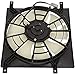 SCITOO Electric A/C Condenser Cooling Fan Assembly, Compatible With 2007-2013 for Suzuki for SX4 2.0L 2012 for Suzuki for SX4 Crossover 2.0L, Car Condenser Replacement Cooling Fans
