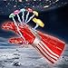 Bulex LED Light Up Infinity Gauntlet Iron Man Gloves with Removable Magnet Infinity Stones Batteries (Kids - with 6 detachable little gem)