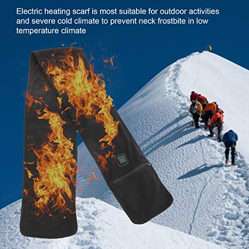 USB Heated Neck Wrap - Temperature Control Warming Scarf for Winter4
