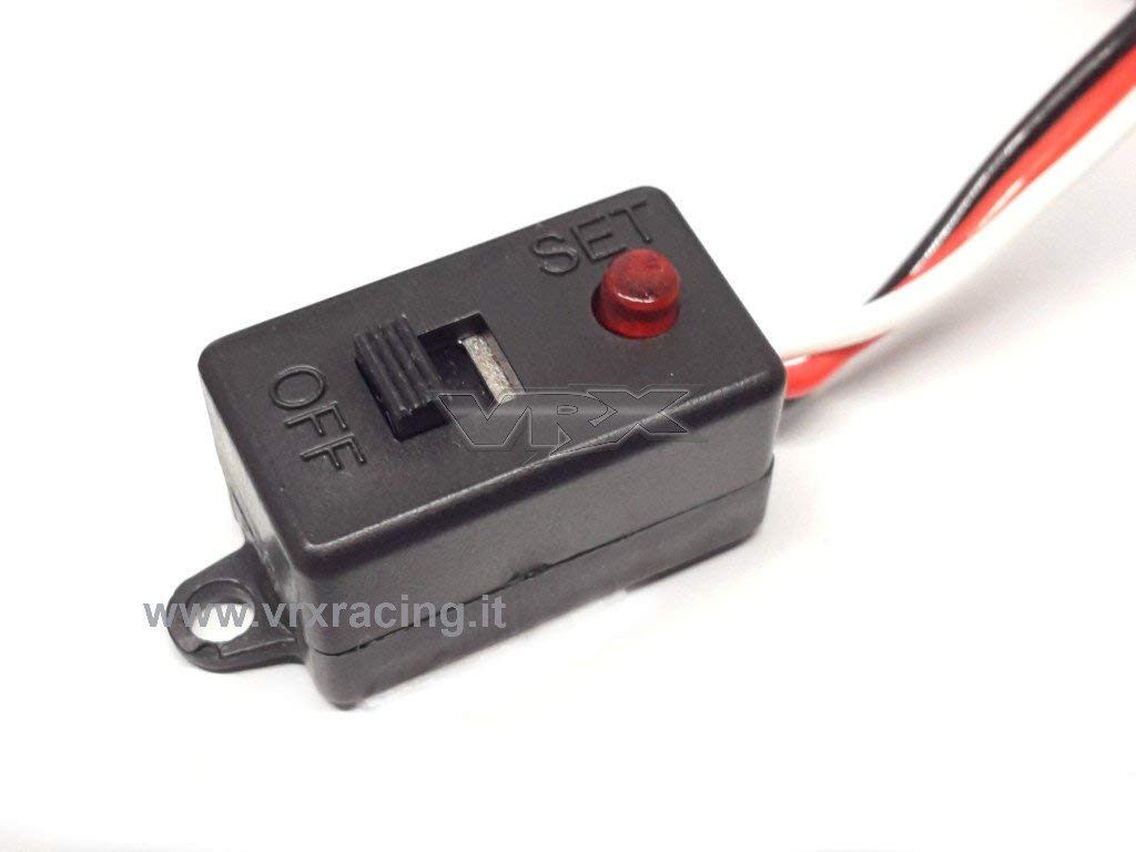 Combo brushless senza sensore (sensorless) motore brushless 550 2350KV (con diametro albero da 3.17mm) + regolatore da 80A Rocket Racing Waterproof VRX