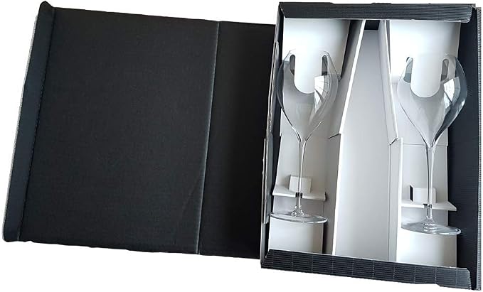 LEHMANN GLASS Grand Champagne Champagnerglas 2er Set Im Geschenkkarton 